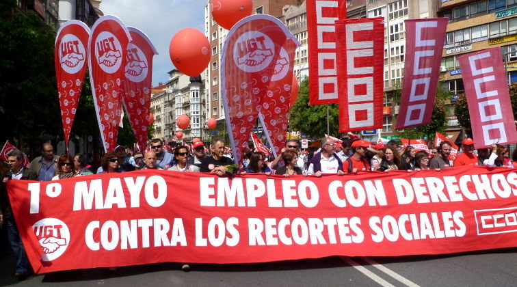 La manifestación del Primero de Mayo recorrerá las calles de Santander desde las 12:00 horas