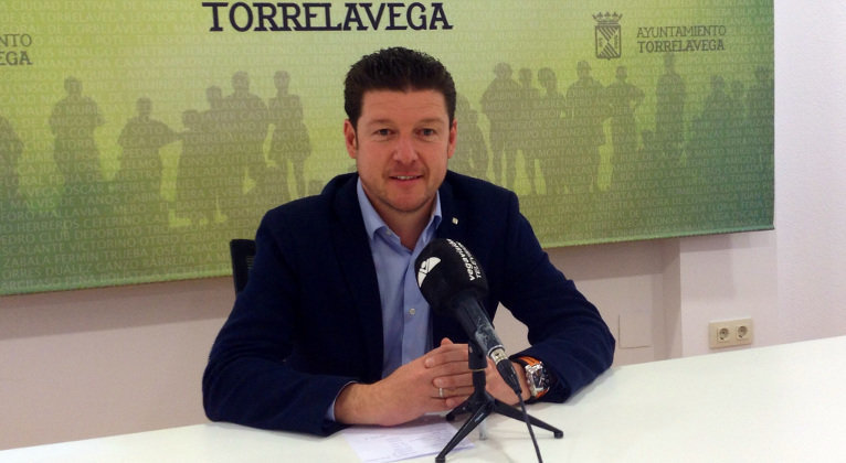 El concejal de Deportes de Torrelavega, Jesús Sánchez