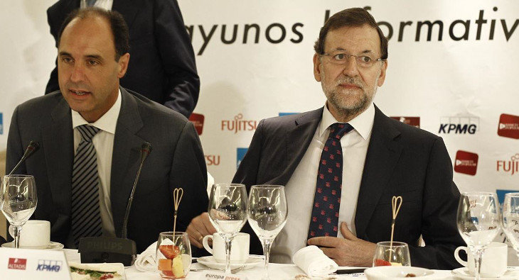 Ignacio Diego y Mariano Rajoy