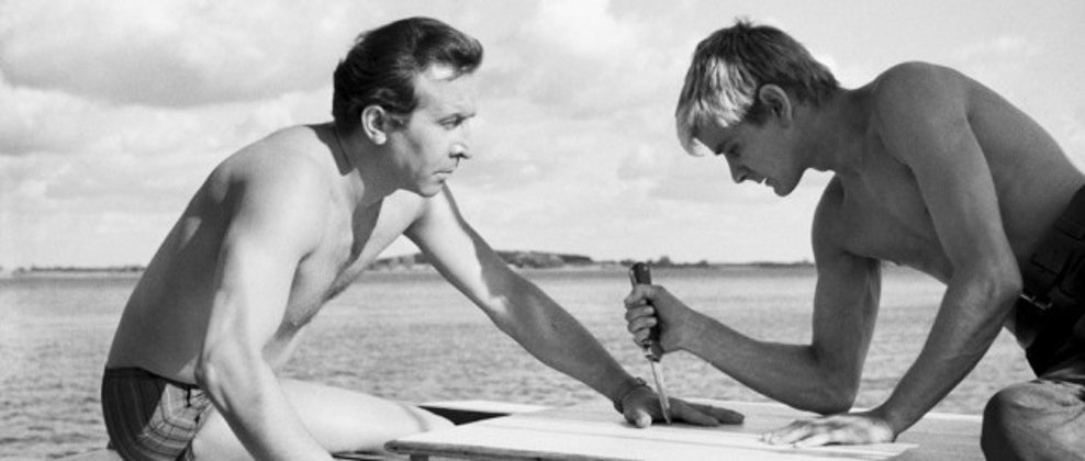 Un momento de &#39;Cuchillo en el agua&#39;, de Roman Polanski
