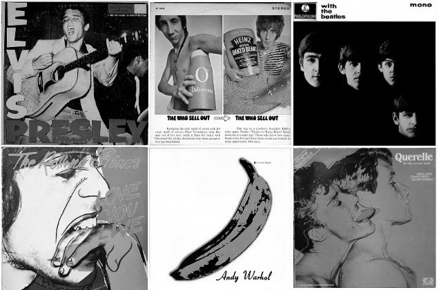&#39;Discos de vinilo&#39; recoge algunas de las mejores portadas de la historia realizadas por grandes artistas