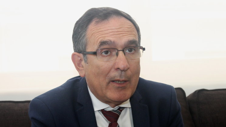 El alcalde de Torrelavega, José Manuel Cruz Viadero