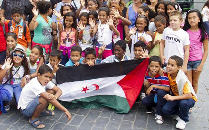 Niños saharauis llegan a Cantabria para pasar el verano
