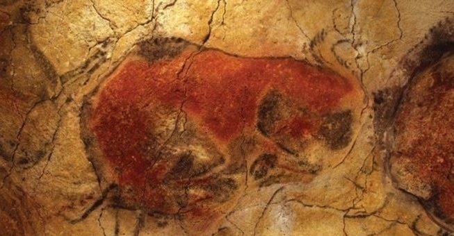 Bisontes de la cueva de Altamira (Archivo)