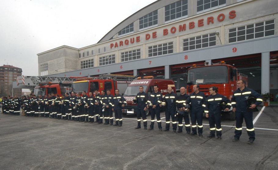 El parque de bomberos está situado en el Mercado Nacional de Ganados