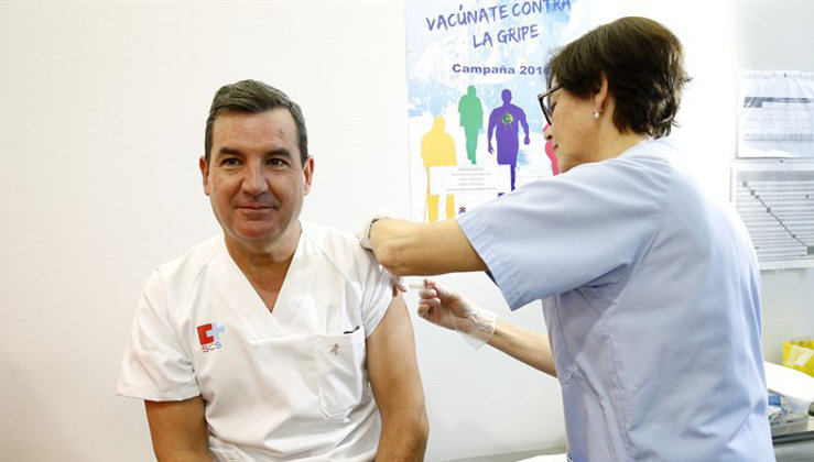 La campaña de vacunación contra la gripe en Cantabria ya ha comenzado