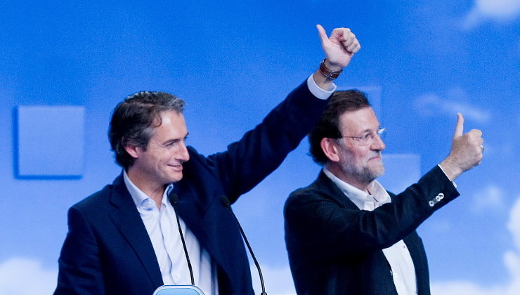 Íñigo de la Serna y Mariano Rajoy