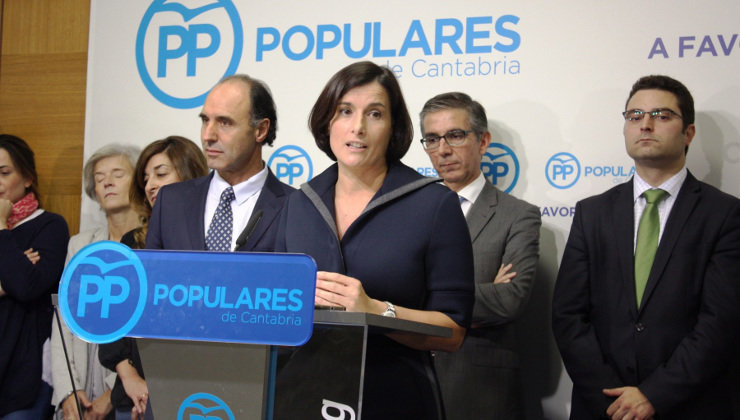 La concejala Gema Igual, tras su nombramiento por el PP como candidata a la Alcaldía de Santander