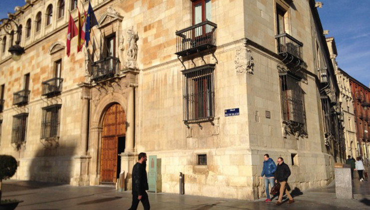 Palacio de los Guzmanes, sede de la Diputación de León. Foto: ileon.com
