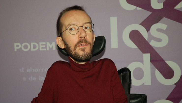 El Secretario de Organización de Podemos, Pablo Echenique