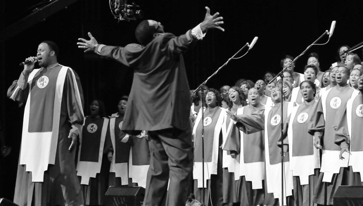 El Gospel Black Heritage Choir homenajea a Aretha Franklin