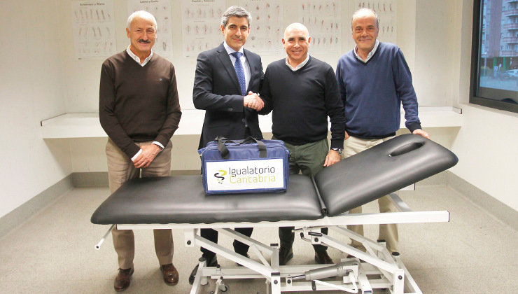 El Igualatorio Cantabria ha renovado su convenio con el Racing de Santander