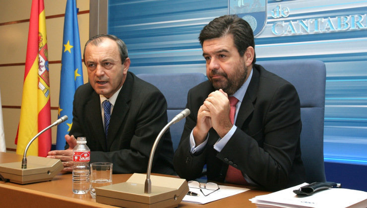 Los exconsejeros Francisco Javier López Marcano y Ángel Agudo