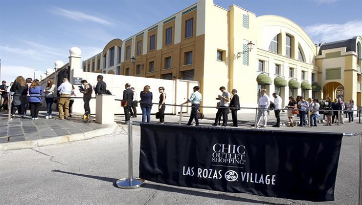 El complejo de outlet madrileño Las Rozas Village