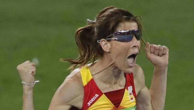 La campeona olímpica, Ruth Beitia