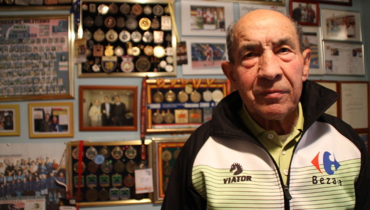 Marcos Bermejo acumula más de 20 medallas a sus 89 años