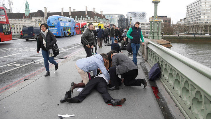 El ataque terrorista de Londres ha dejado al menos una decena de heridos. Foto: Europa Press