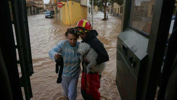 Cantabria acoge un simulacro de inundación de la UME