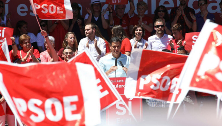 Pedro Sánchez elegido Secretario General PSOE interior