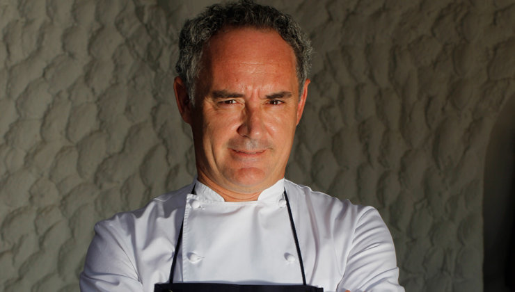 El cocinero Ferran Adrià. Foto cedida por elBulliarchive. © Francesc Guillamet Ferran y
Pepo Segura