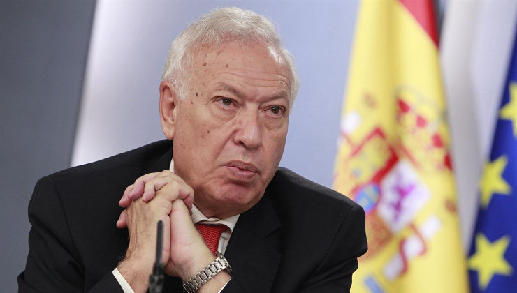 El exministro de Exteriores, José Manuel García-Margallo, durante su etapa en el Gobierno