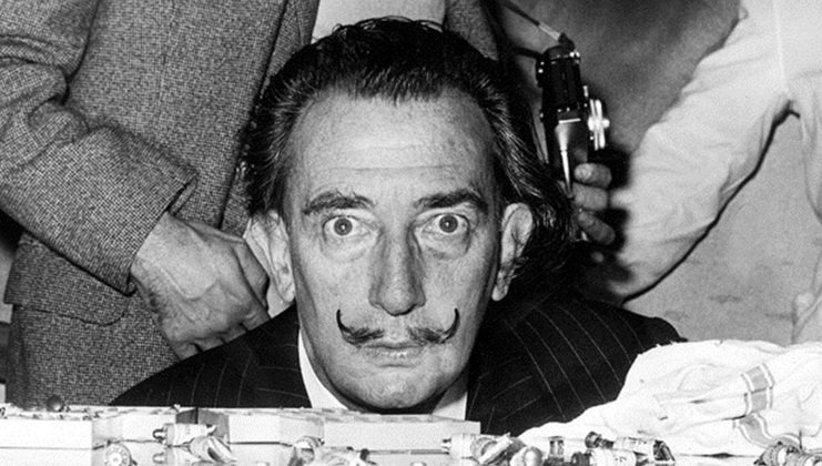 El pintor ampurdanés Salvador Dalí