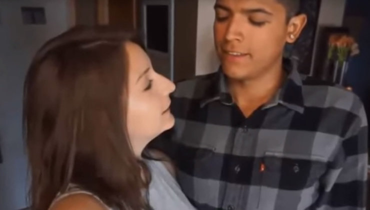 monalissa perez junto a su novio pedro ruiz en un vídeo - foto youtube