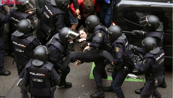 cargas policia cataluña