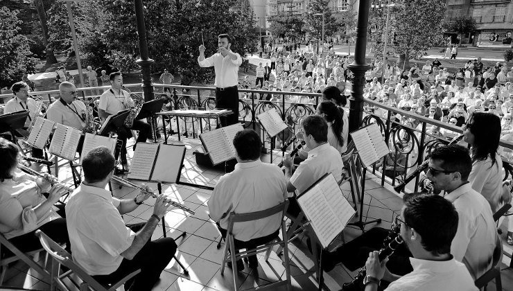 La Banda Municipal de Música de Santander actúa en el Palacio de Deportes