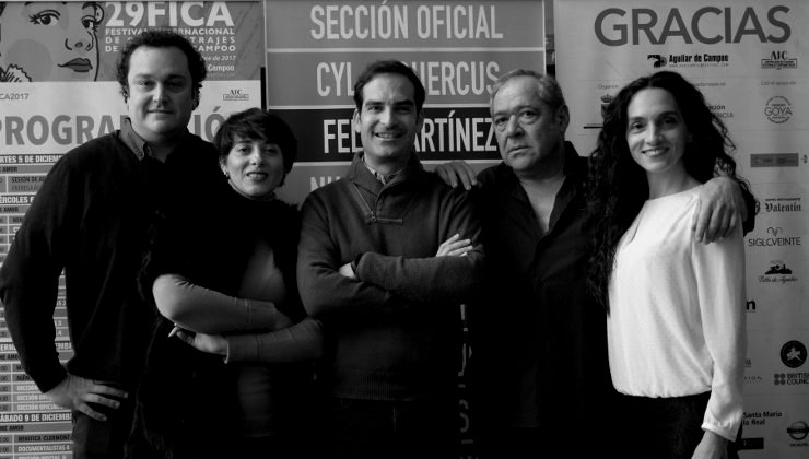 Oscar Buenaposada, María Soler, José Luis Santos, Carlos Kaniowsky y Marta López (David Moreno)
