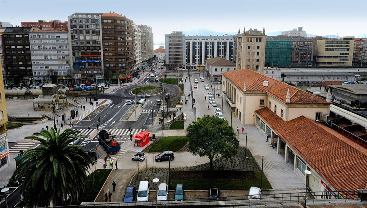 Plaza de las Estaciones de Santander