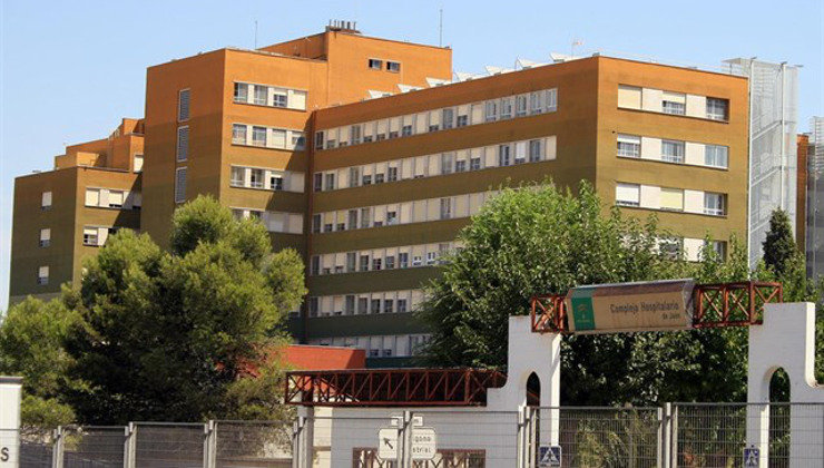 Hospital de Jaén donde permanece ingresado el menor. Foto: Europa Press