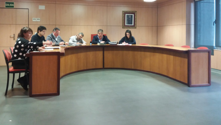 Pleno del Ayuntamiento de Noja al que no han asistido los concejales del PP