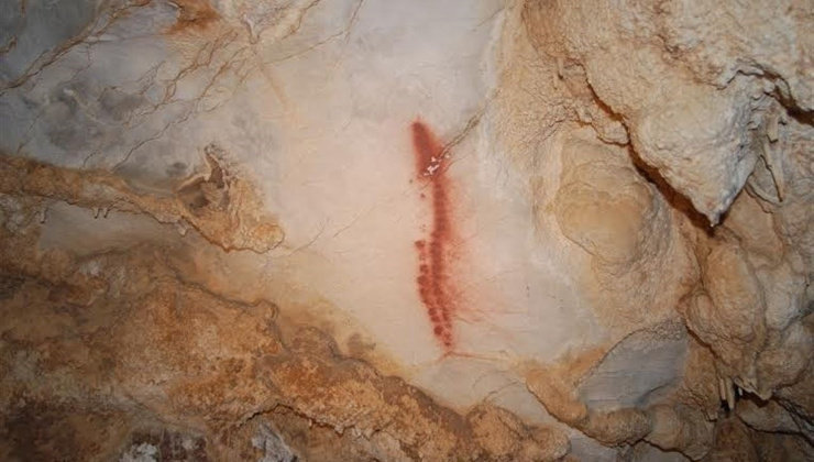 Pintura de Cueva Auria
