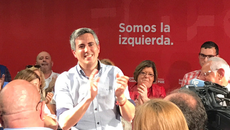 El secretario general del PSOE de Santander, Pablo Zuloaga. Foto: Gema Manso Garay