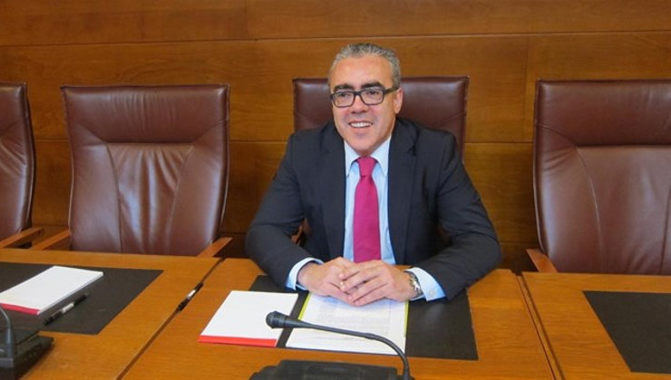 Pedro Hernando, portavoz del PRC en el Parlamento de Cantabria