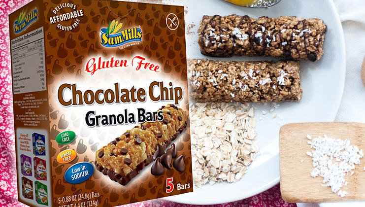 Facua alerta de que las barritas de cereales con chips de chocolate de Sam Mills tienen proteínas no declaradas