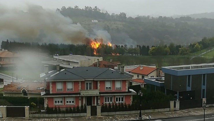 Un informe de Greenpeace señala que Cantabria no tiene un plan de prevención contra incendios