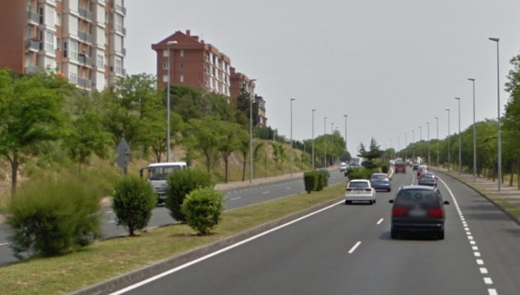 Avenida de la Constitución de Santander. Foto: Google Maps