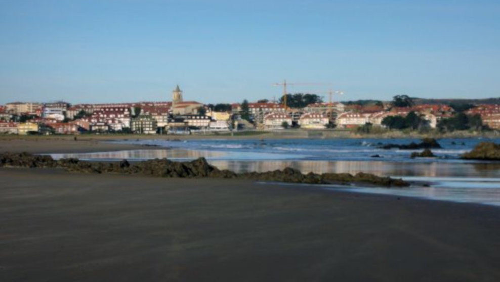 Playa de Helgueras en Noja