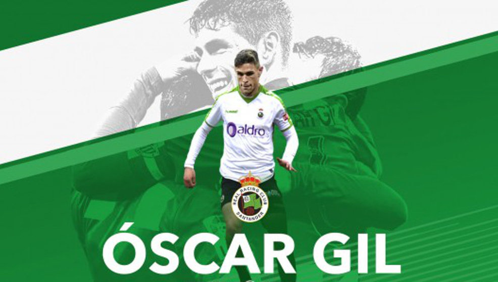 Óscar Gil se incorpora al Racing