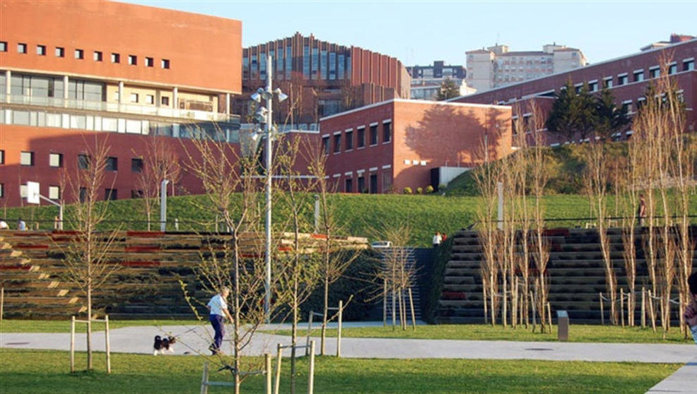 Campus de la UC visto desde Las LLmas