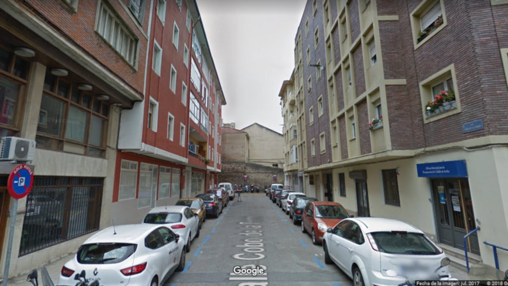 Calle Cobo de la Torre, en la calle Alta, una de las vías que permanecerá cerrada | Foto: Google Maps