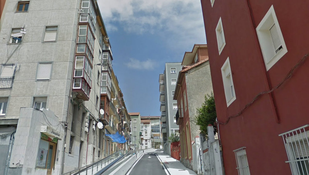 Calle Vista Alegre de Santander. Foto: Google Maps