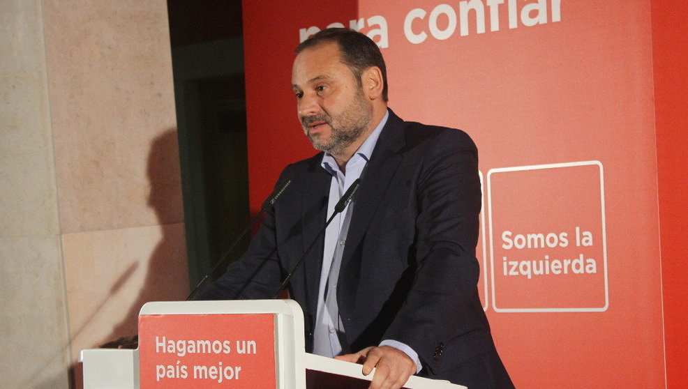 El secretario de Organización del PSOE y ministro de Fomento, José Luis Ábalos. Foto: edc