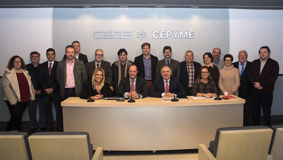 Junta directiva de la CEOE-CEPYME Cantabria