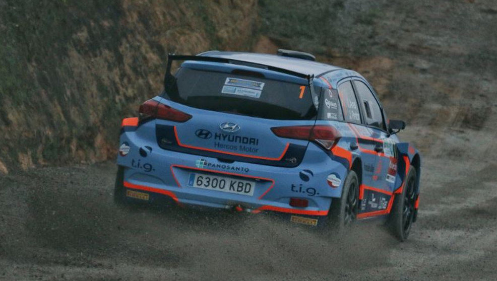 Iván Ares ha ganado la primera prueba del 39 Rallye Blendio Santander-Cantabria. Foto: Twitter
