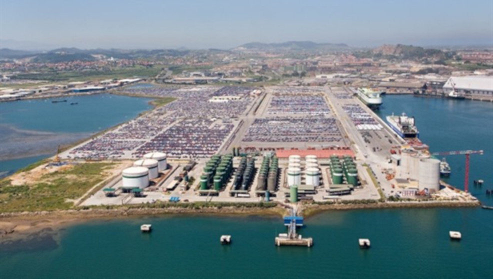 Vista del Puerto de Santander