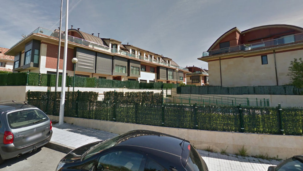 Urbanización Portonovo en Santa Cruz de Bezana. Foto: Google Maps