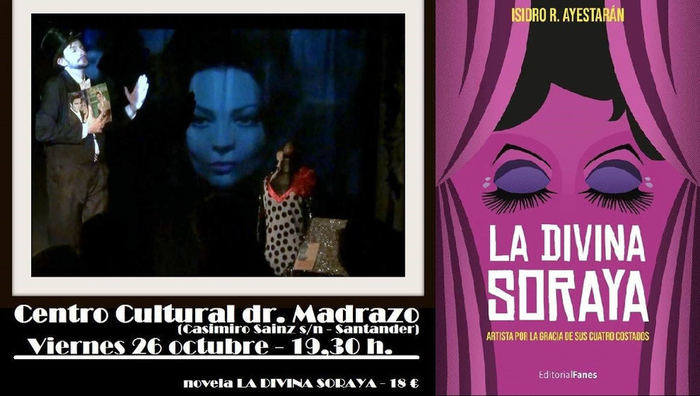 El Centro Cultural Doctor Madrazo acoge la presentación de &#39;La Divina Soraya&#39;